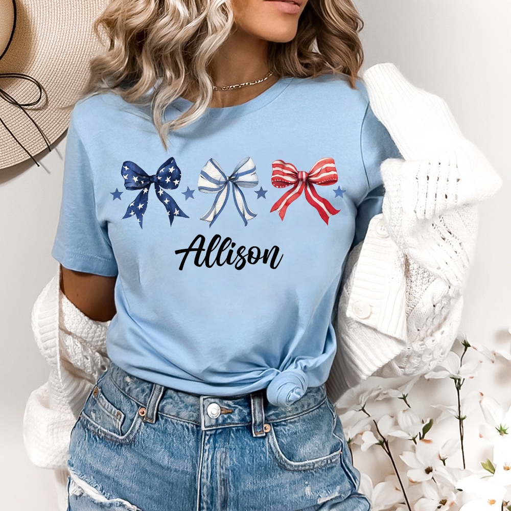 Personalized July 4th Patriotic Shirt for Unique & Love | JNSJuly33