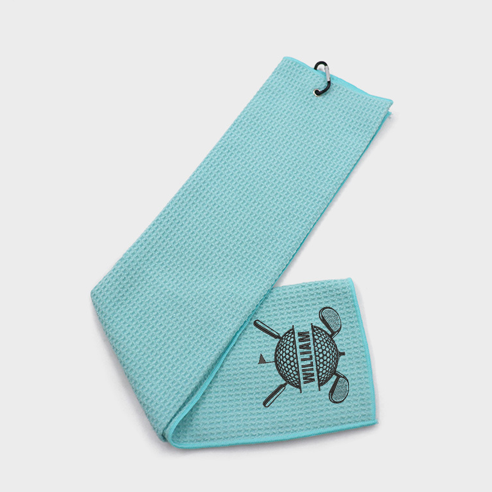 Personalized Monogram Embroidered Golf Towel | JNSCloth36