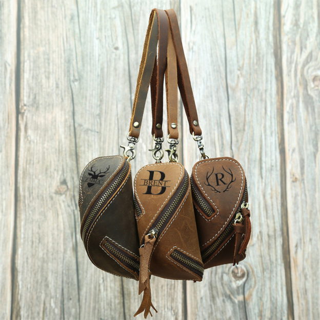 Personalized Monogram Engraving Leather Key Bag for Unique & Love | JNSBag84