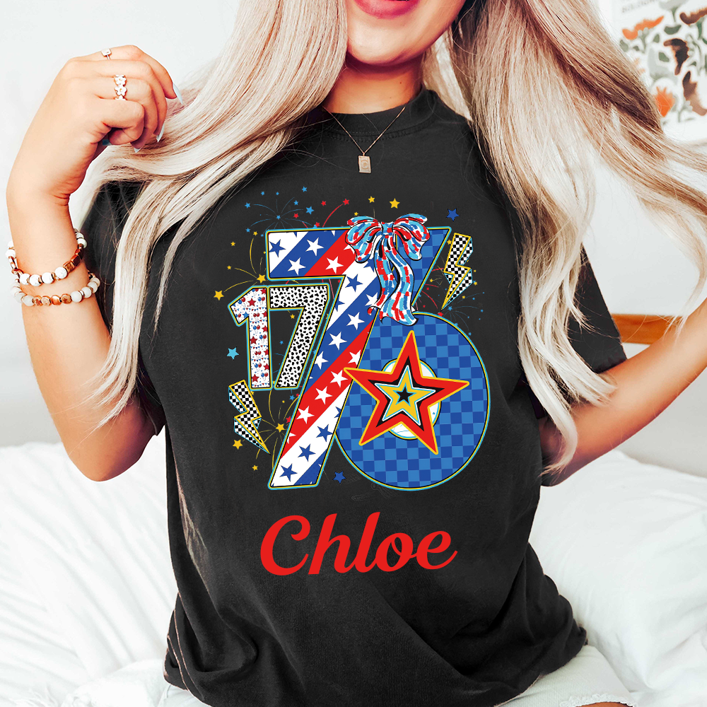 Personalized July 4th Patriotic Shirt for Unique & Love | JNSJuly19