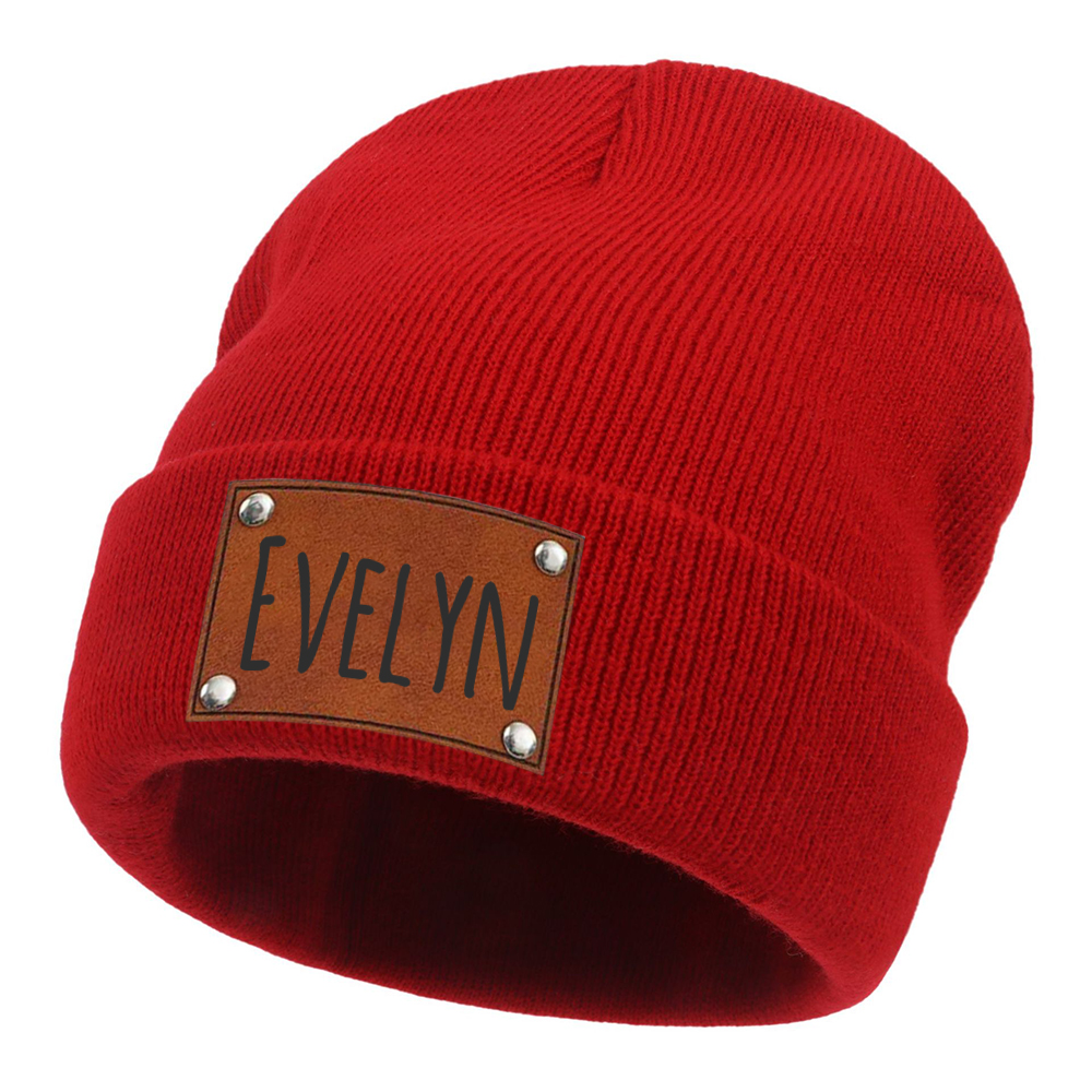 Personalized Name Knitted Winter Hat | KKHat11