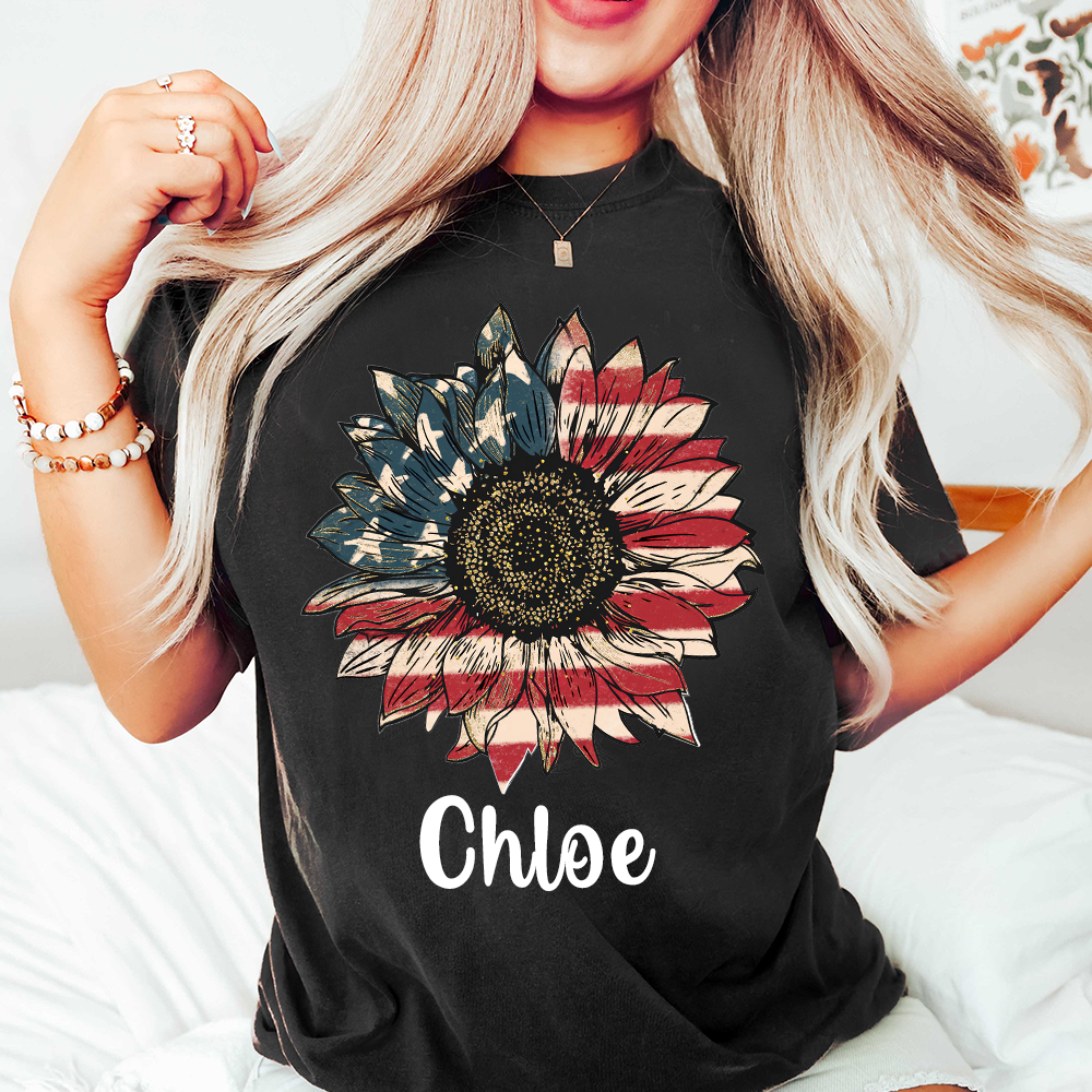 Personalized July 4th Patriotic Shirt for Unique & Love | JNSJuly28