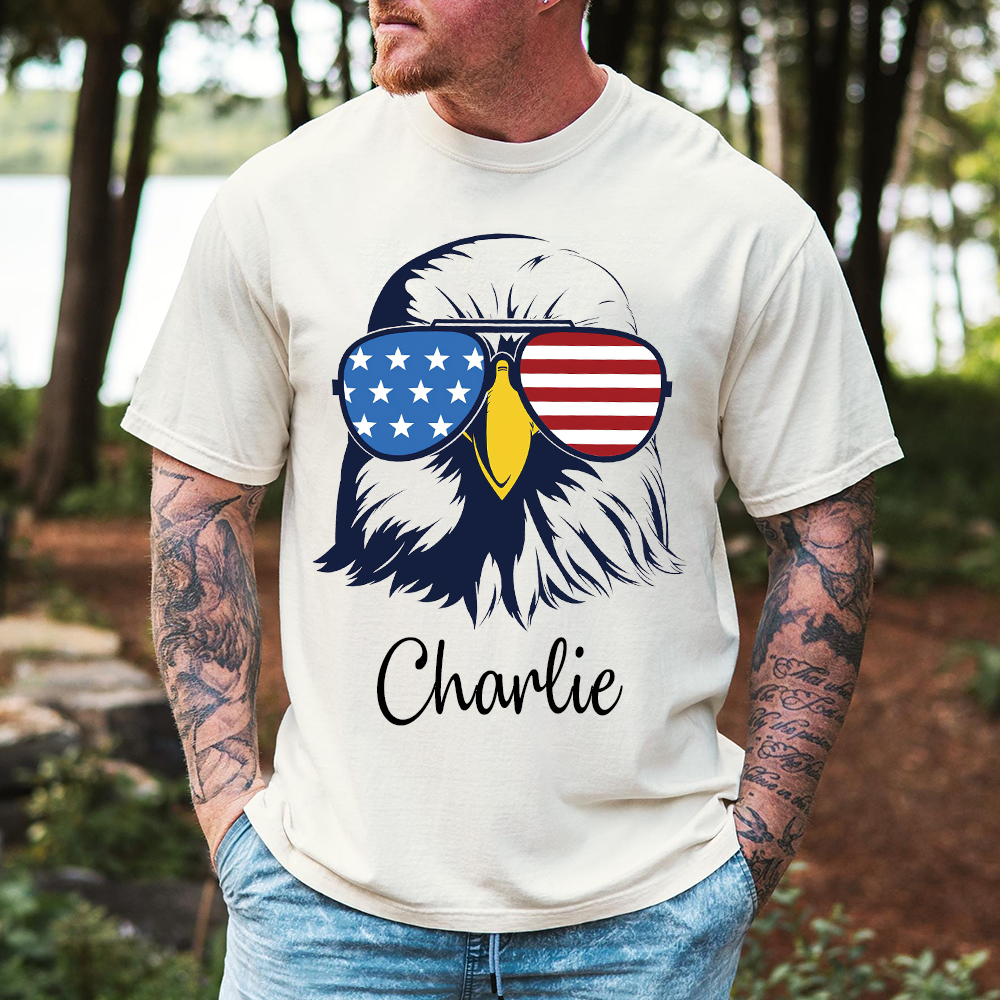 Personalized July 4th Patriotic Shirt for Unique & Love | JNSJuly32