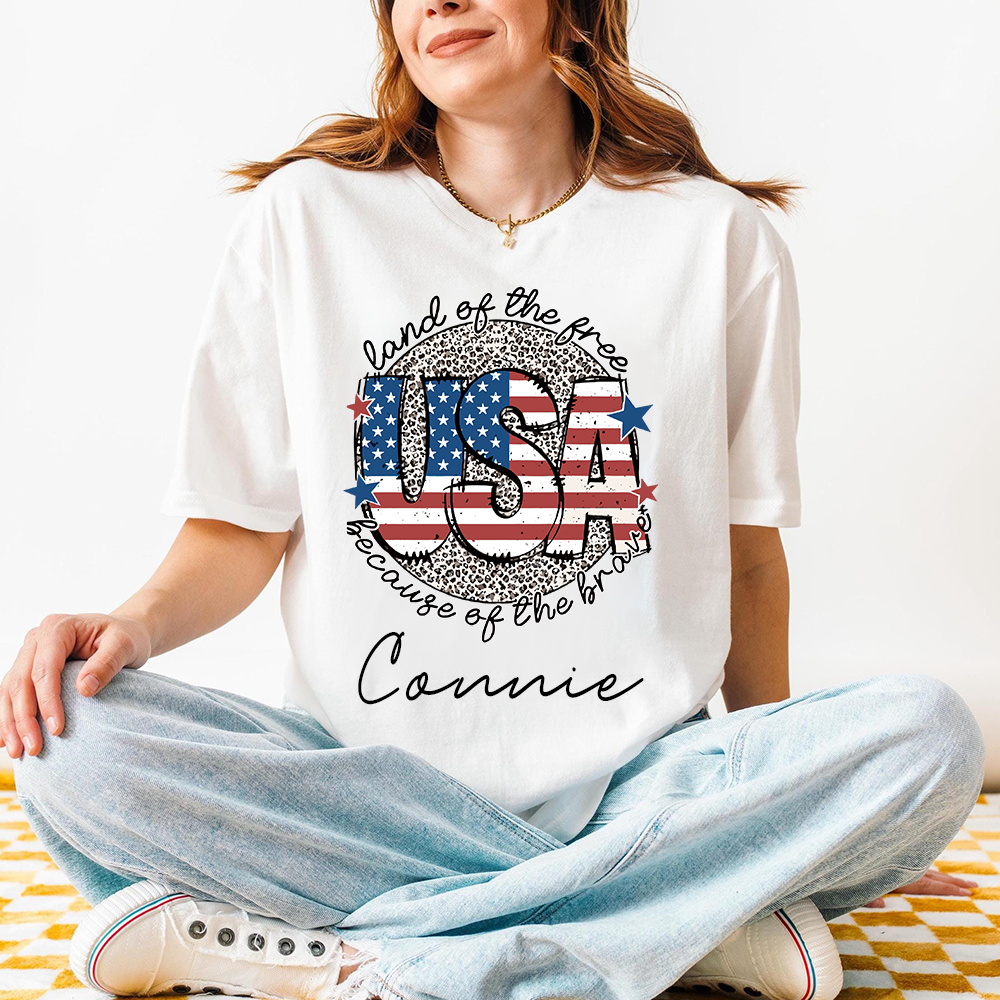 Personalized July 4th Patriotic Shirt for Unique & Love | JNSJuly39