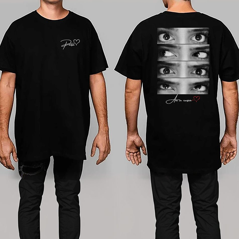 Personalized The Look Of Love Eye Couple T-Shirt for Unique & Love | JNSCloth54