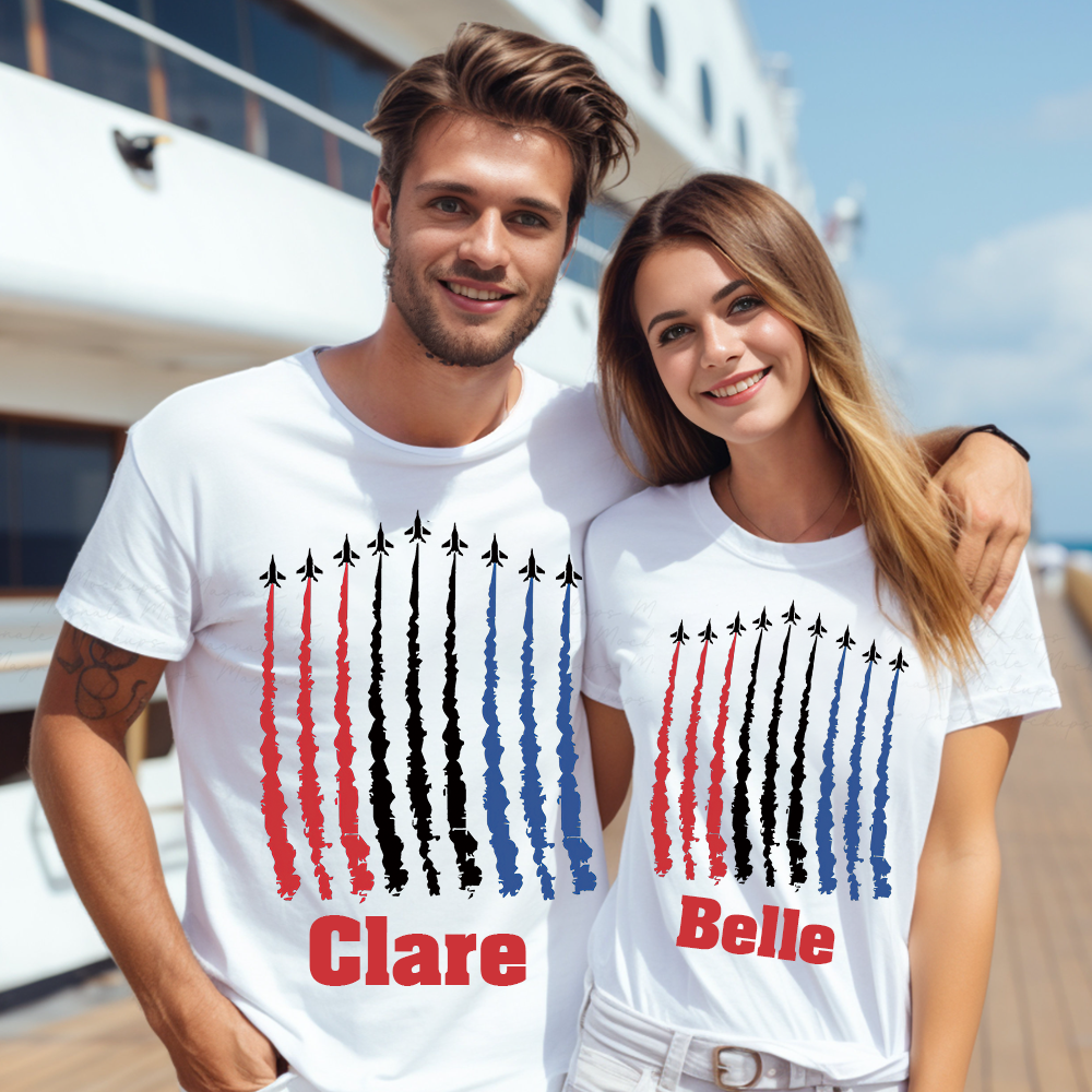 Personalized July 4th Patriotic Shirt for Unique & Love | JNSJuly04