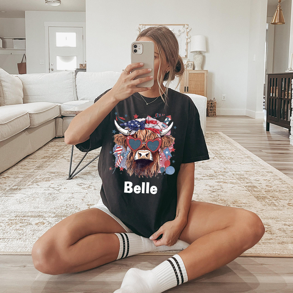 Personalized July 4th Patriotic Shirt for Unique & Love | JNSJuly31