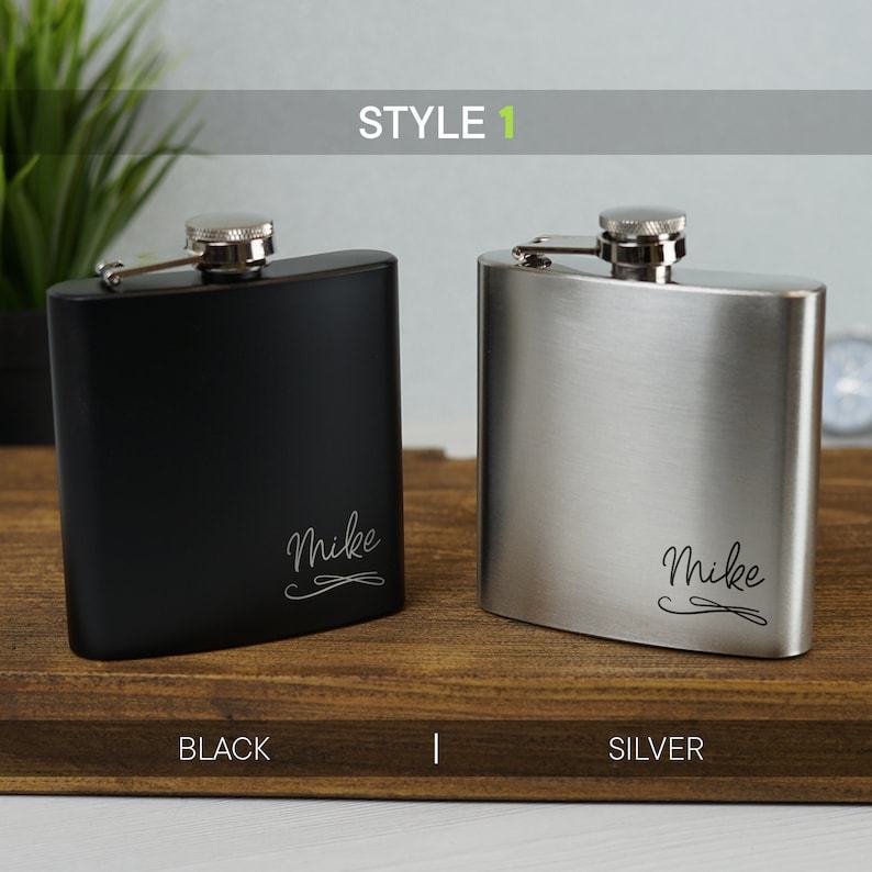 Personalized Engraved Hip Flask for Unique & Love | JNSDec24