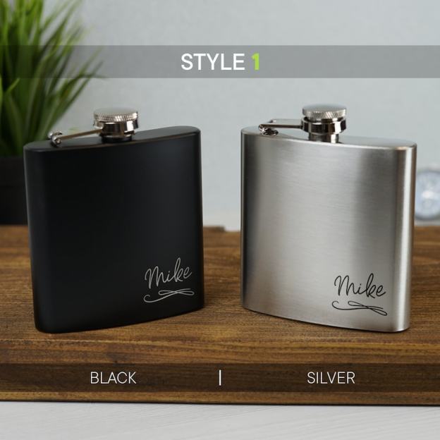 Personalized Engraved Hip Flask for Unique & Love | JNSDec24