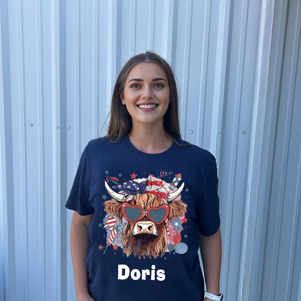 Personalized July 4th Patriotic Shirt for Unique & Love | JNSJuly31