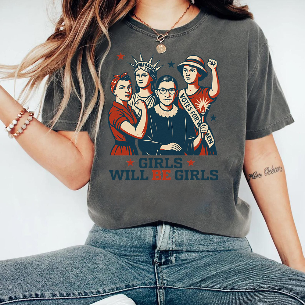 July 4th Patriotic Washed Shirt for Unique & Love | JNSJuly44