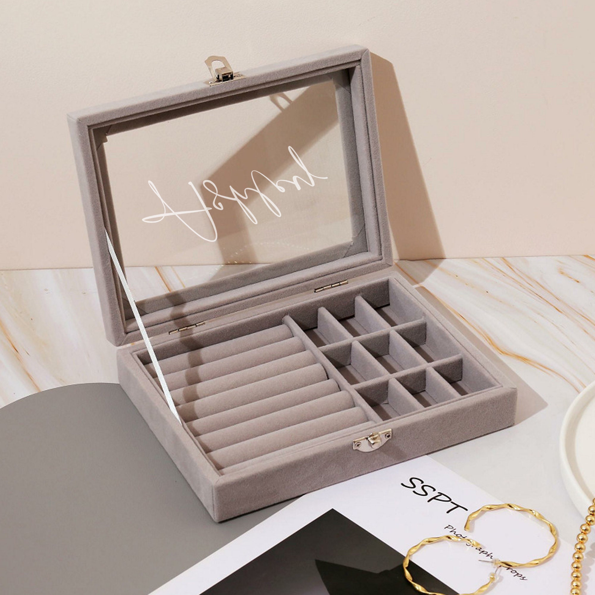 Personalized Jewelry Boxes for Unique & Love | JNSBag04