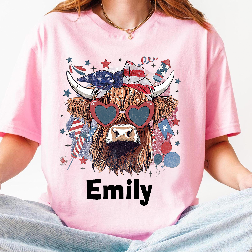 Personalized July 4th Patriotic Shirt for Unique & Love | JNSJuly31