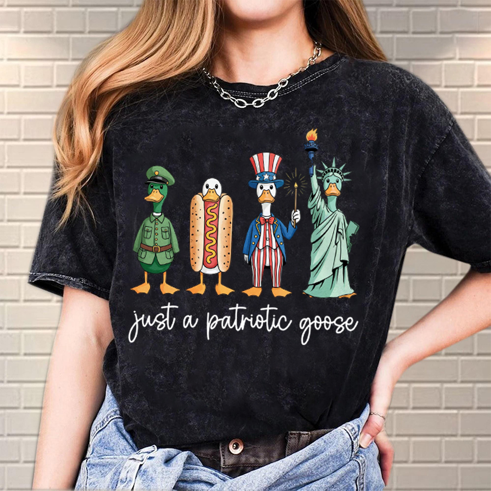 July 4th Patriotic Washed Shirt for Unique & Love | JNSJuly43