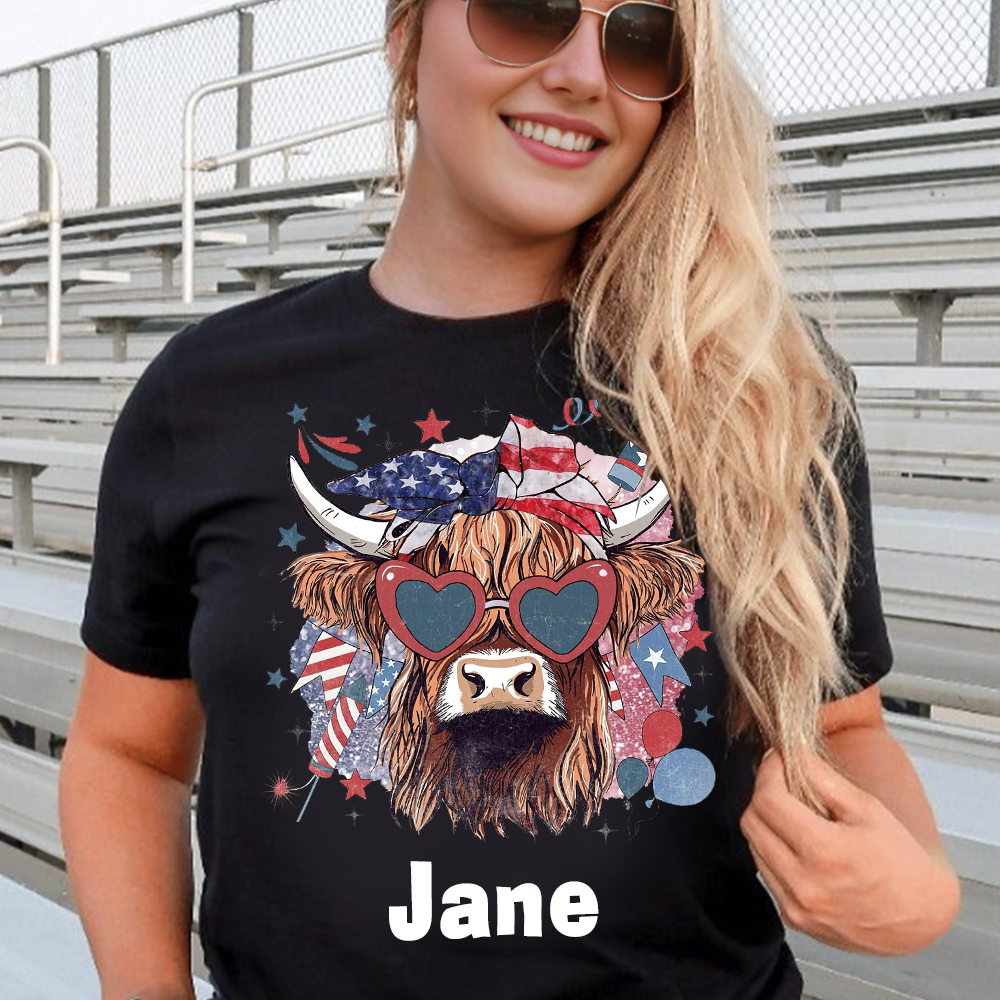 Personalized July 4th Patriotic Shirt for Unique & Love | JNSJuly31