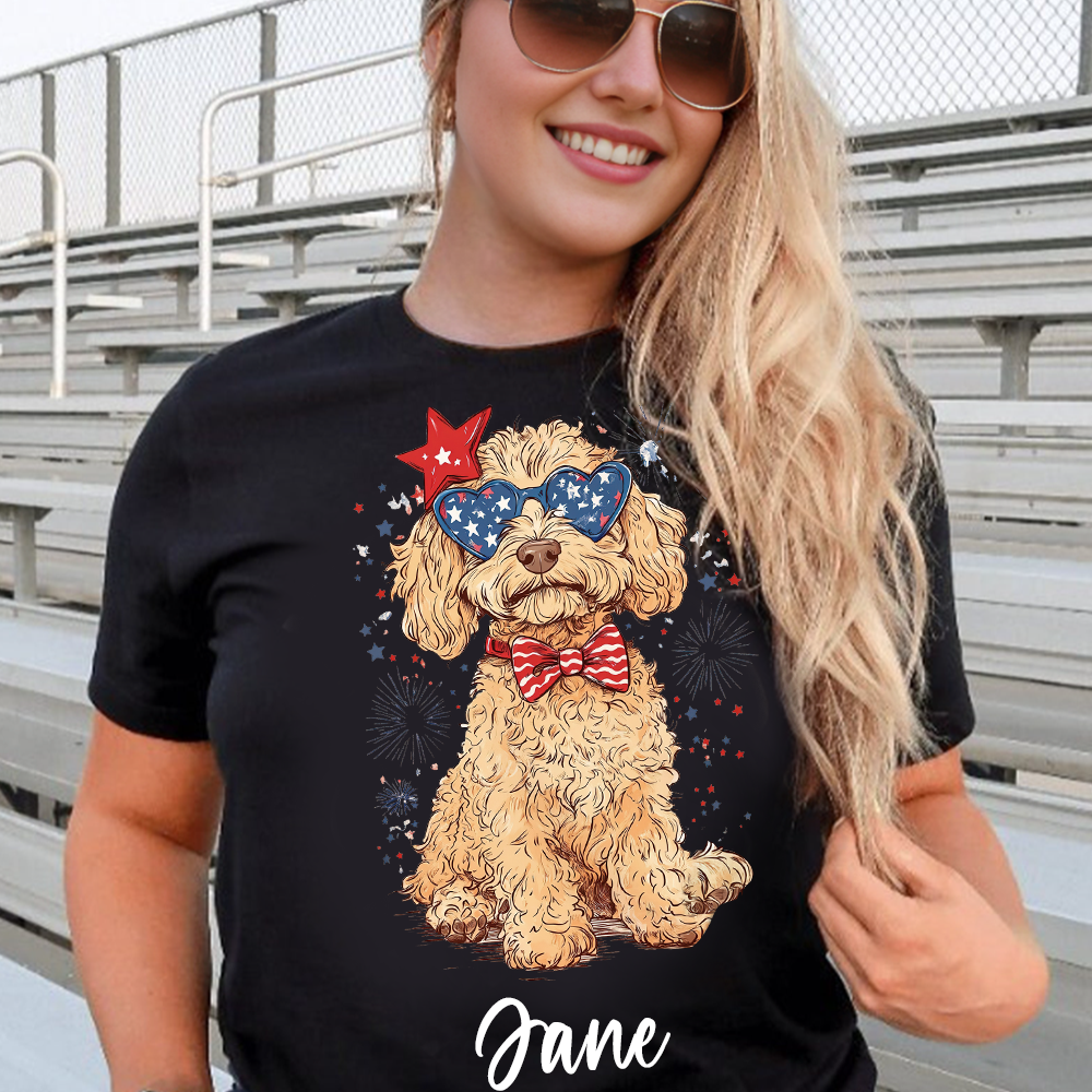 Personalized July 4th Patriotic Shirt for Unique & Love | JNSJuly41