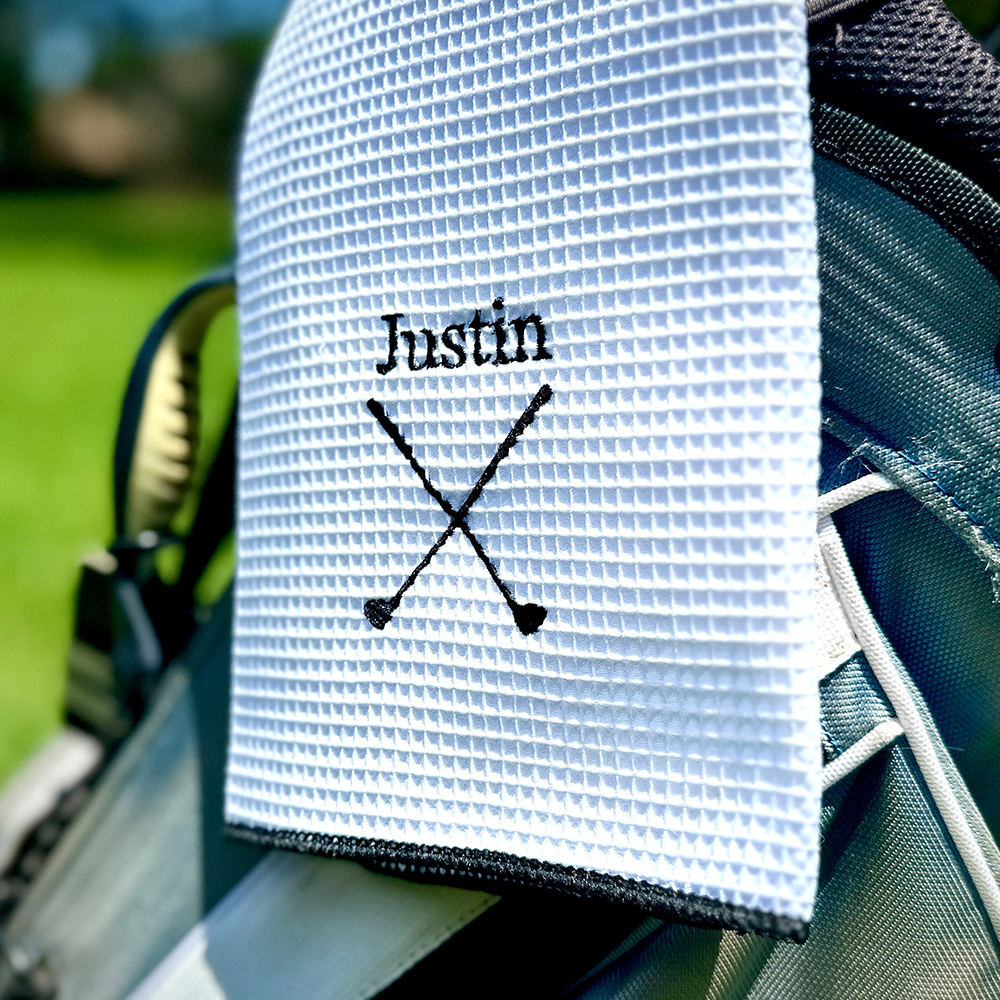 Personalized Monogram Embroidered Golf Towel | JNSCloth36