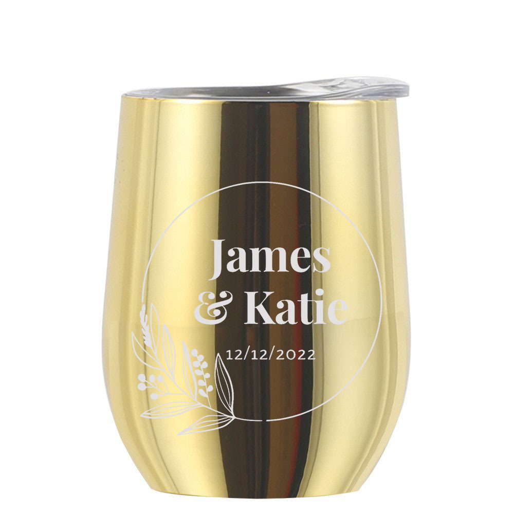 Personalized Name Insulated Steel Laser Engraved Travel Tumbler | JNSBottle04