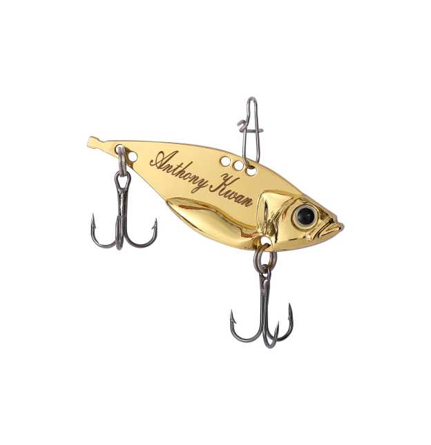 Personalized Engraved Fishing Lure Hook for Unique & Love | JNSTool03