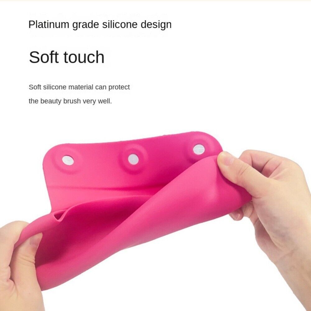 Personalized Silicone Makeup Brush Bag for Unique & Love | JNSBag16