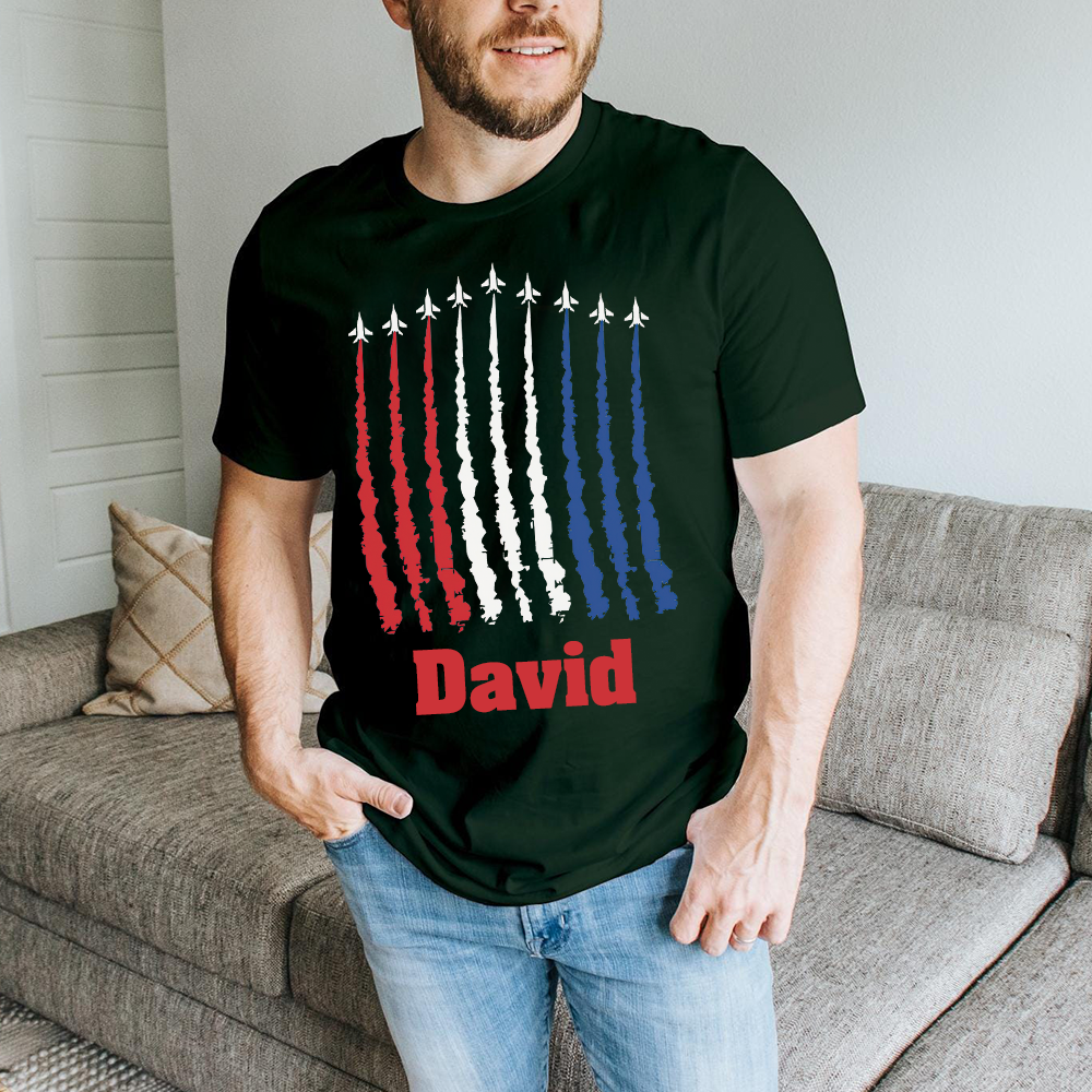 Personalized July 4th Patriotic Shirt for Unique & Love | JNSJuly04