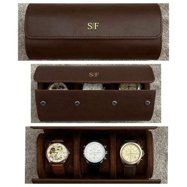  Personalized Leather Watch Case for Unique & Love | JNSBag15