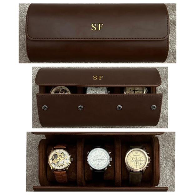  Personalized Leather Watch Case for Unique & Love | JNSBag15