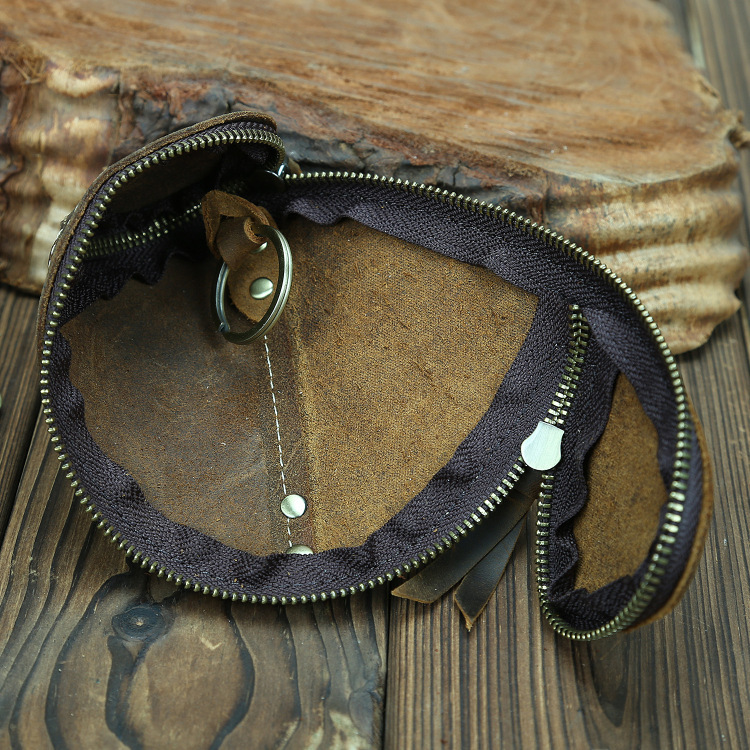 Personalized Monogram Engraving Leather Key Bag for Unique & Love | JNSBag84