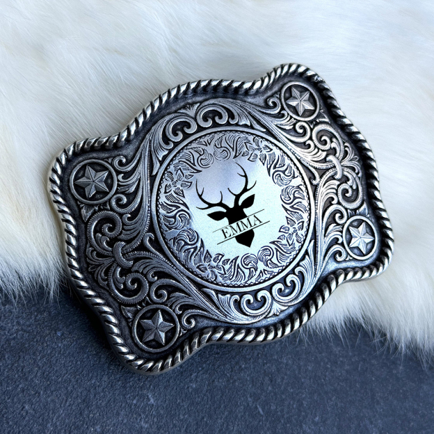 Personalized Monogram Engraved Belt Buckle for Unique & Love | JNSDec175