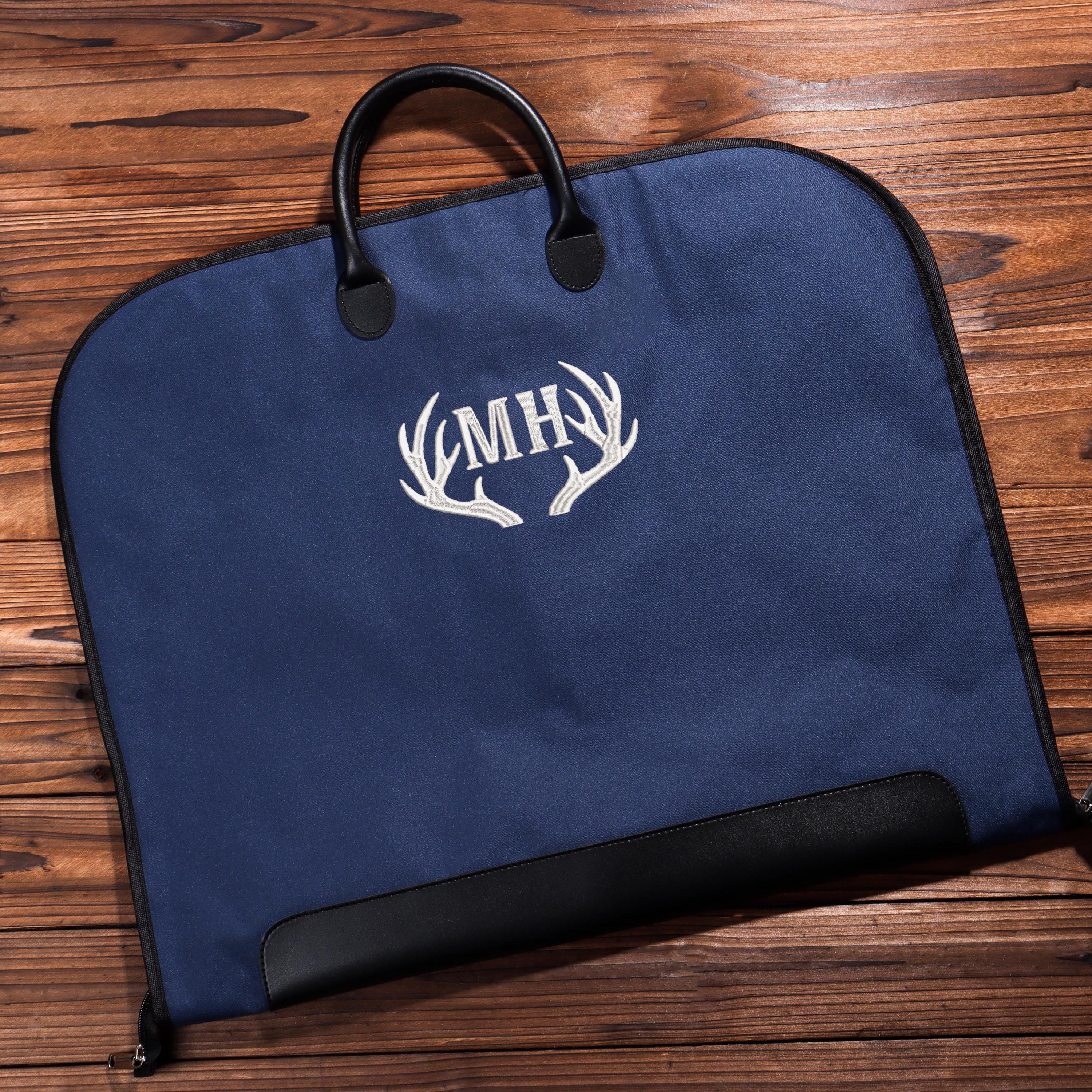 Personalized Monogrammed Embroidered Waterproof Oxford Cloth Portable Garment Bag | JNSBag100