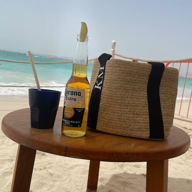 Personalized Name Straw Bag for Unique & Love | JNSBag25