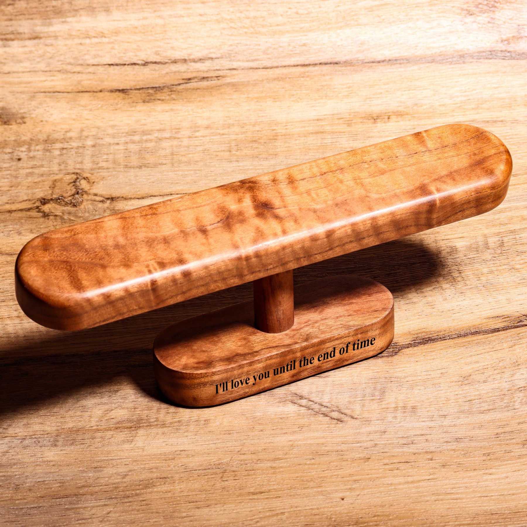 Personalized Engraved Handmade Wood Watch Holder Stand for Unique & Love | JNSDec177