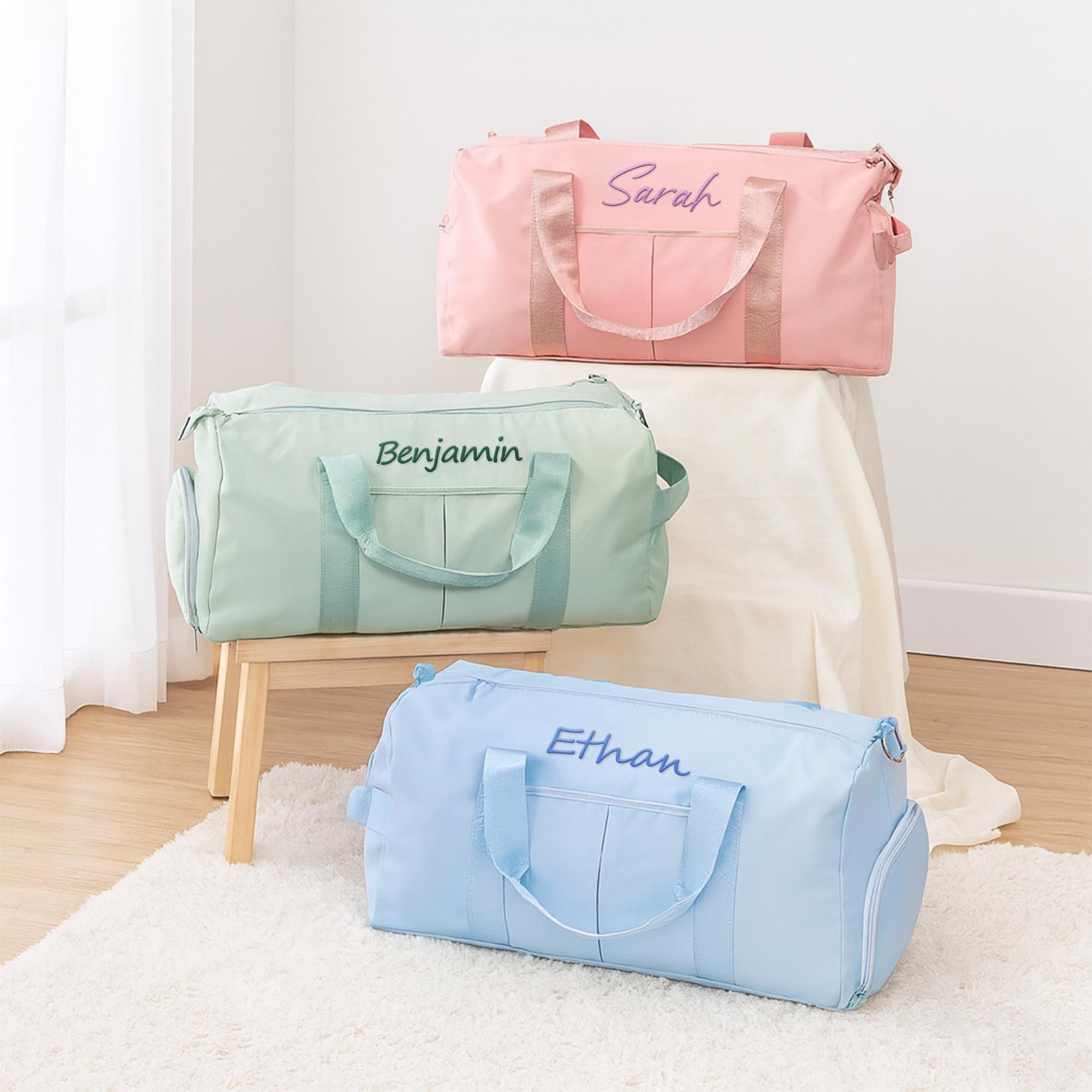 Personalized Embroidered Travel Duffle Bag for Unique & Love | JNSBag118