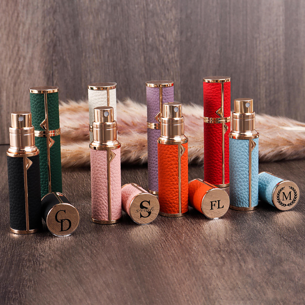 Personalized Monogram Travel Perfume Bottle for Unique & Love | JNSDec154