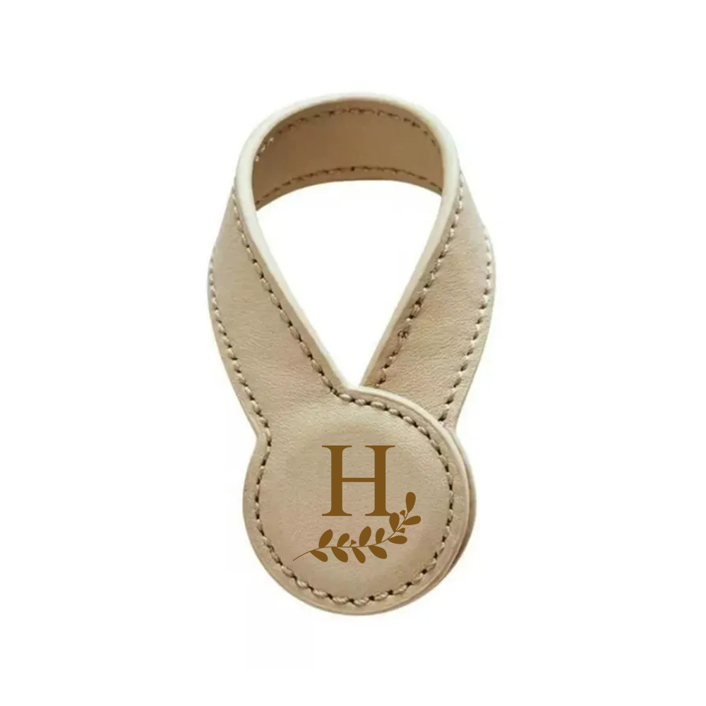 Personalized Multifunctional Leather Portable Magnetic Hat Clip With Buckle Closure for Unique & Love | JNSTool24