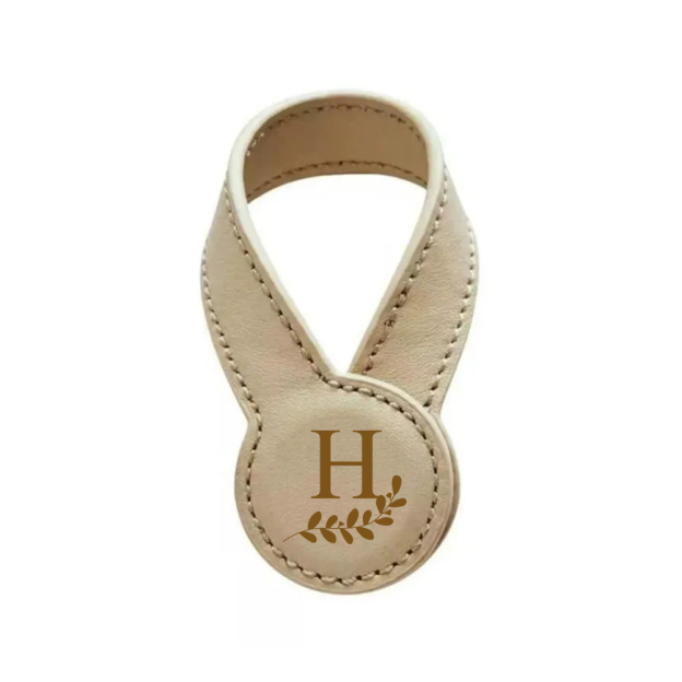 Personalized Multifunctional Leather Portable Magnetic Hat Clip With Buckle Closure for Unique & Love | JNSTool24