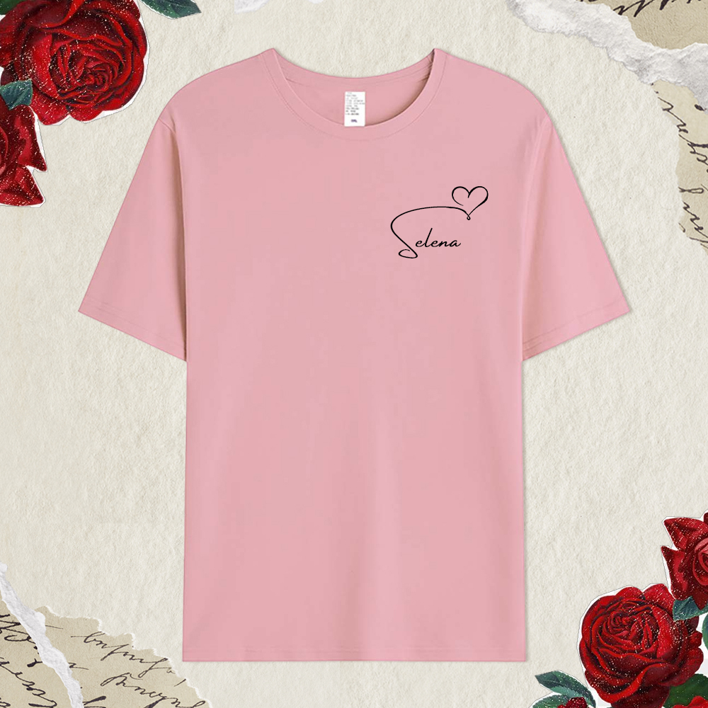 Personalized The Look Of Love Eye Couple T-Shirt for Unique & Love | JNSCloth54