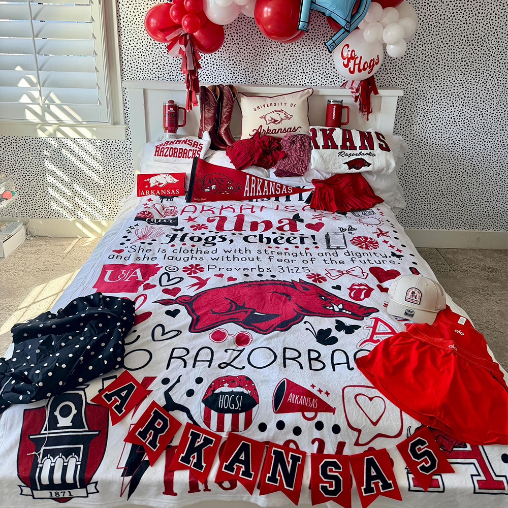 Personalized College Graduation Dorm Blanket for Unique & Love | JNSBK02