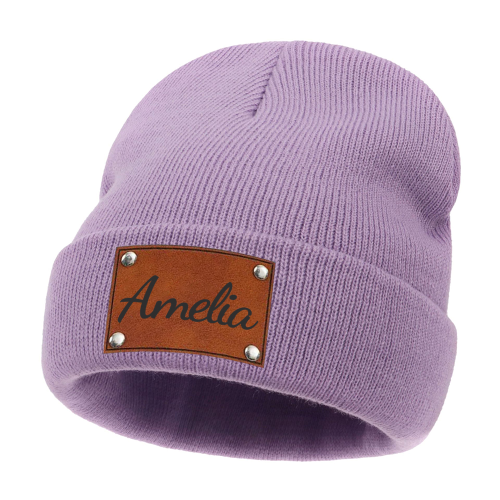 Personalized Name Knitted Winter Hat | KKHat11