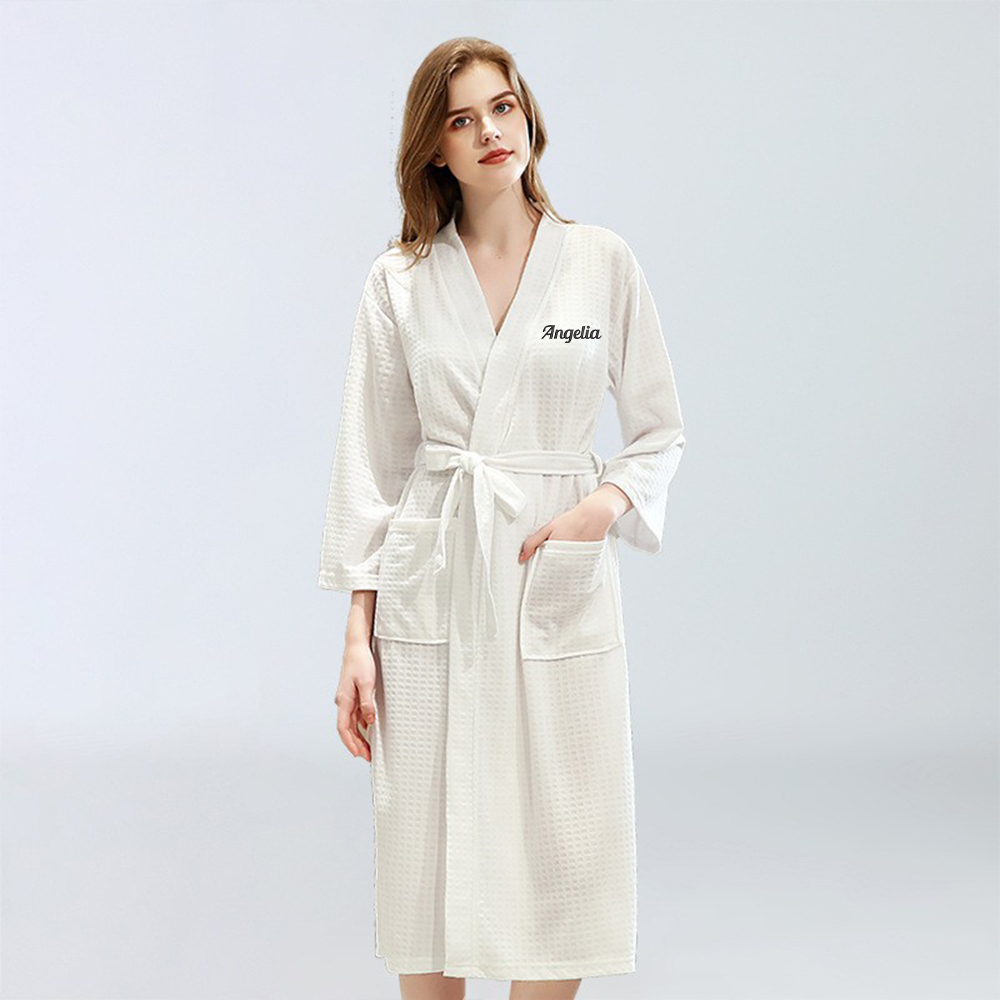 Personalized Monogrammed Waffle Robe for Unique & Love | JNSCloth26