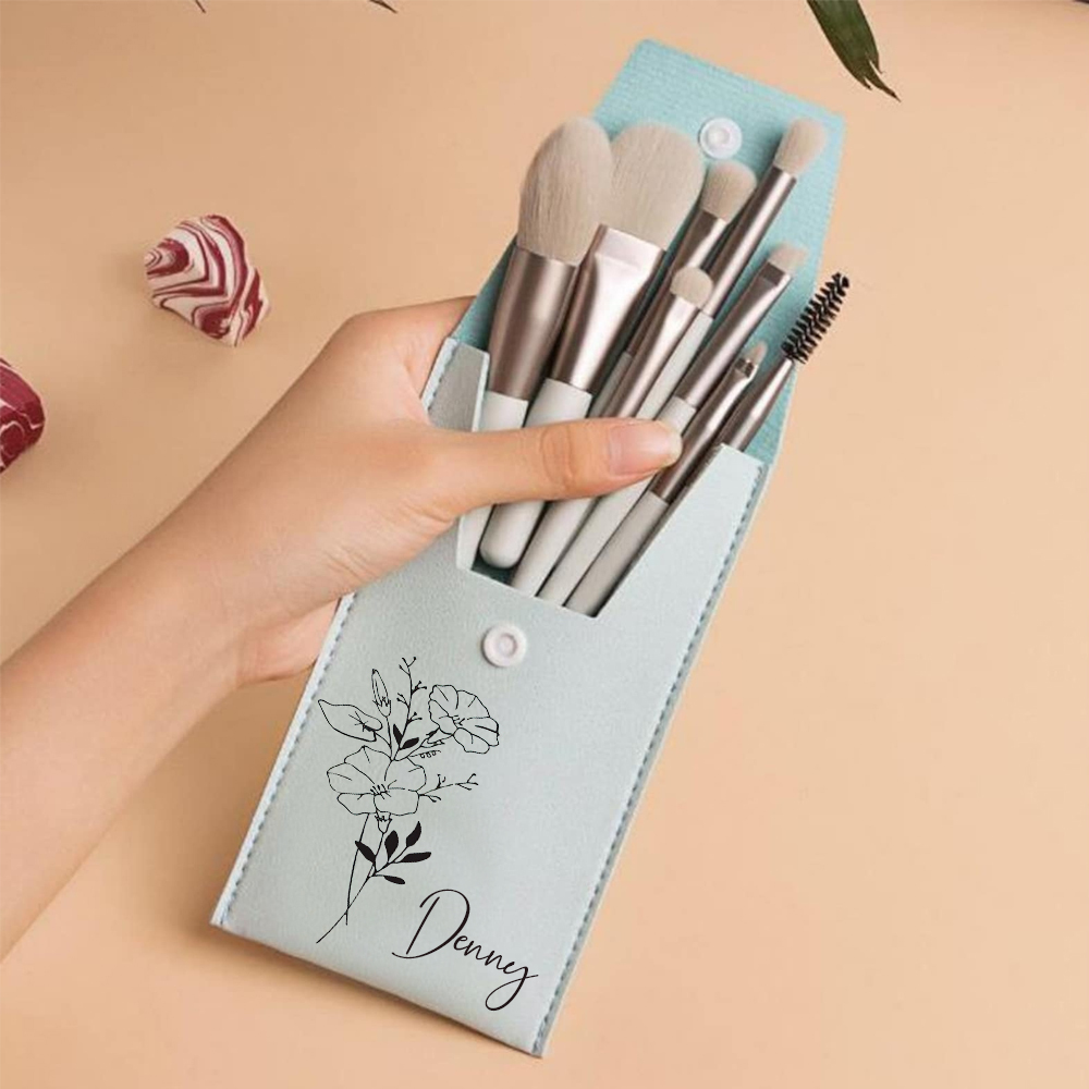 Personalized Wedding Makeup Brushes for Unique & Love | JNSBag14