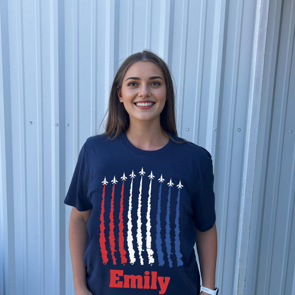 Personalized July 4th Patriotic Shirt for Unique & Love | JNSJuly04