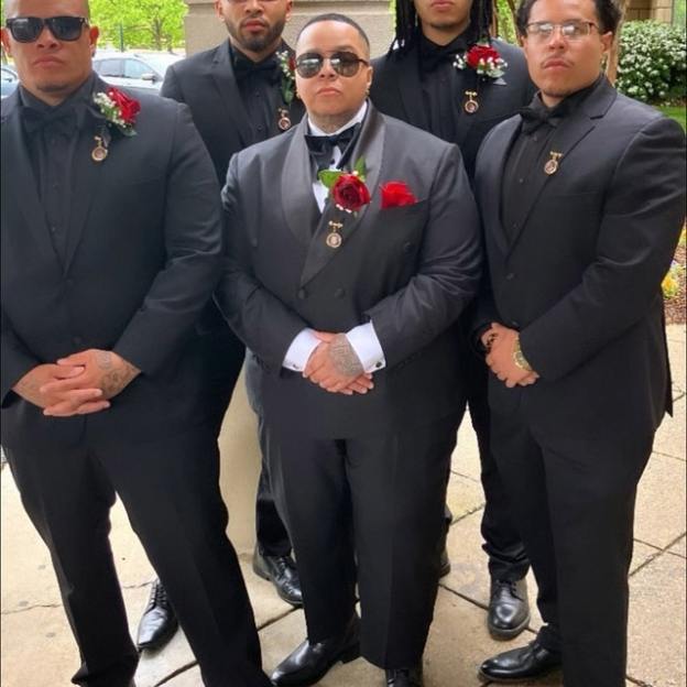 Personalized Photo Wedding Boutonniere Lapel Pin for Unique & Love | JNSDec89