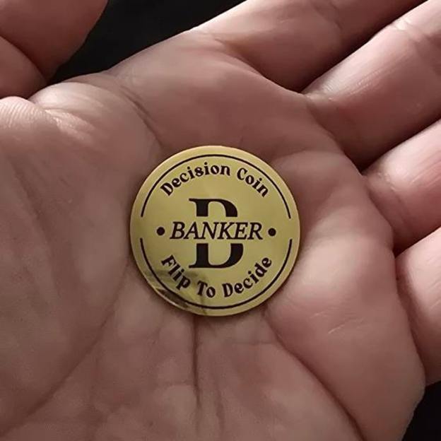 Personalized Engraved Decision Coin with Wooden Box | JNSDec153