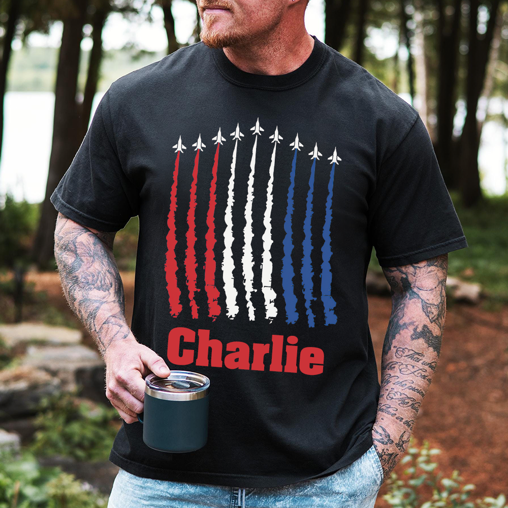 Personalized July 4th Patriotic Shirt for Unique & Love | JNSJuly04