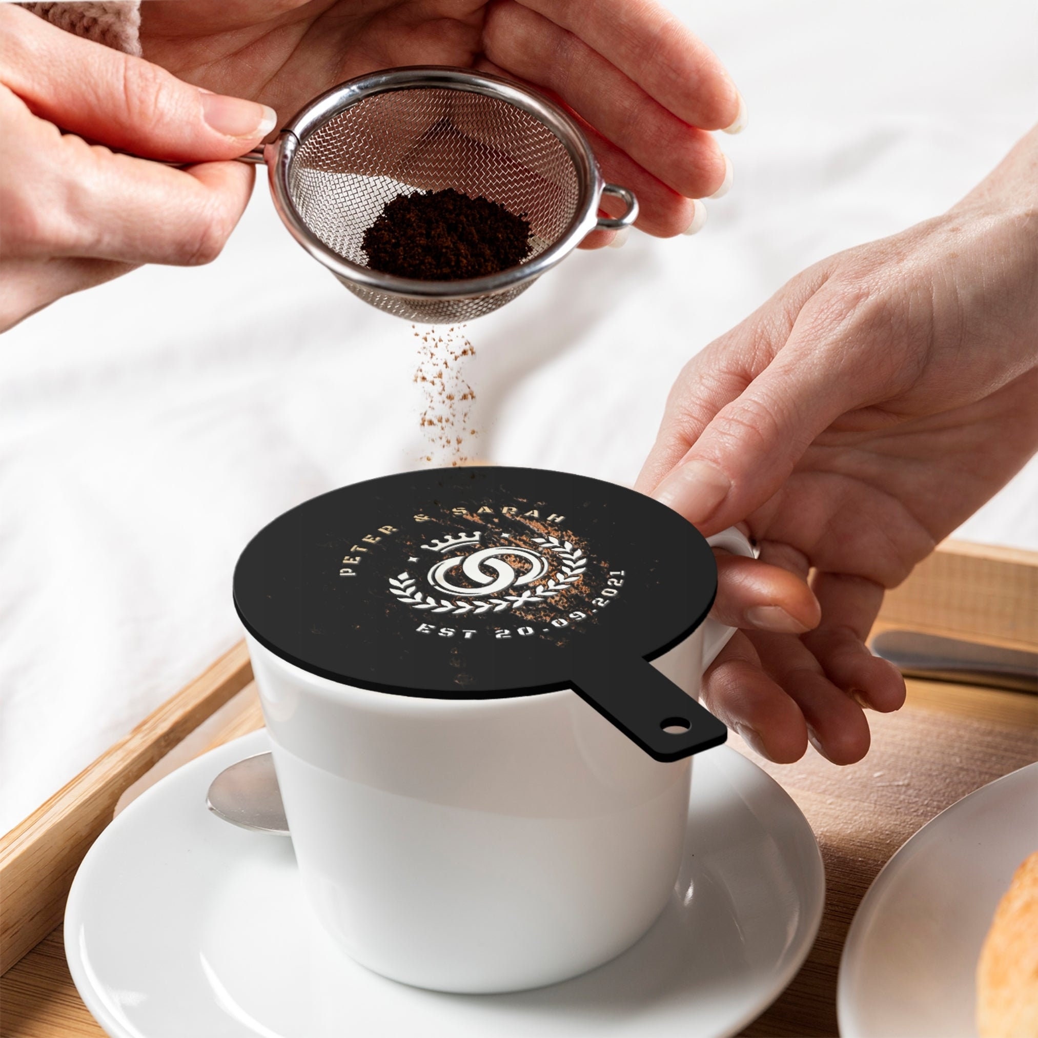 Personalized Name Cut Cocktail Coffee Stencil for Unique and Love | JNSDec224
