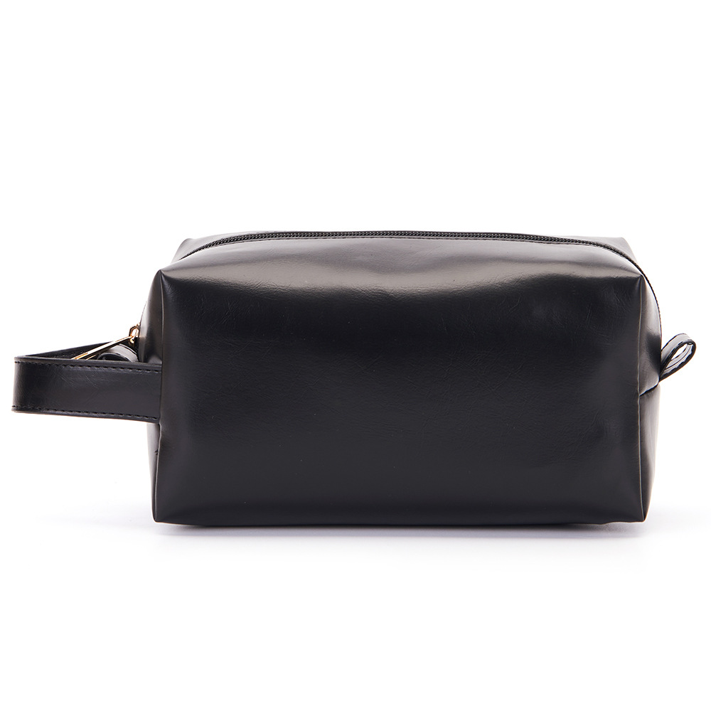 Personalized Leather Monogram Engraved Wash Bag for Unique & Love | JNSBag27