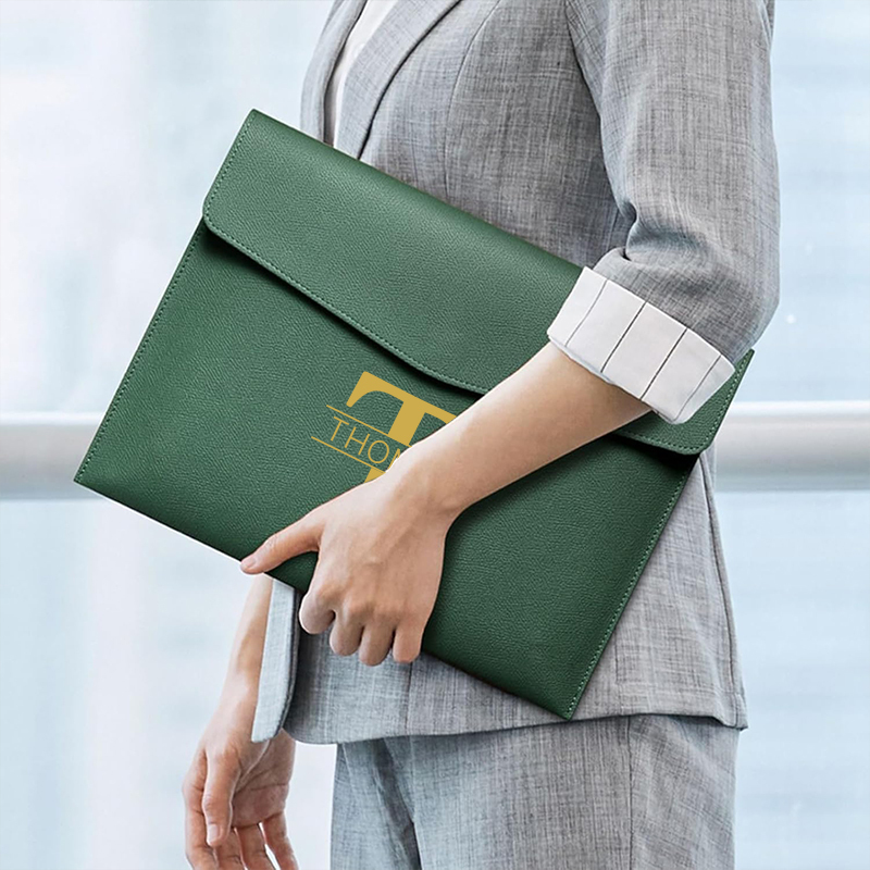 Personalized Monogram Leather File Folder for Unique & Love | JNSBag56