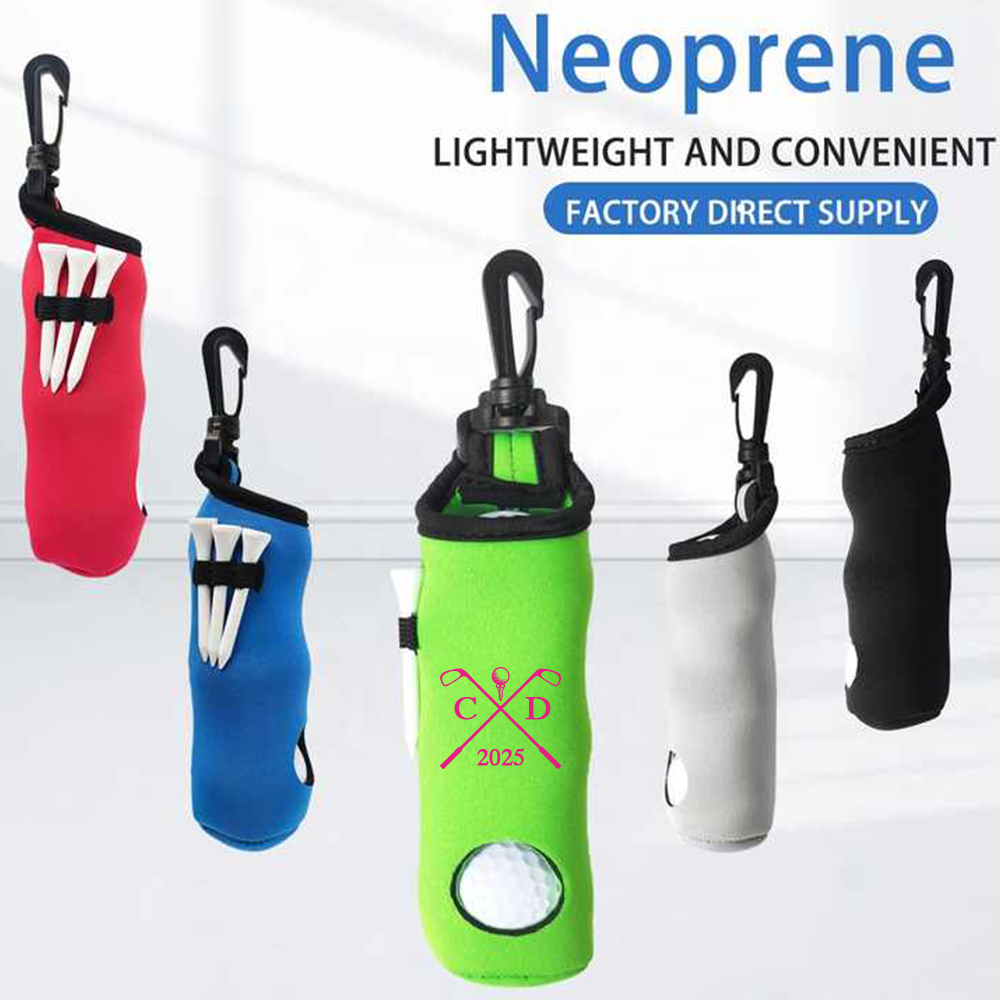 Personalized Monogram Portable Golf Ball Bag | JNSBag103