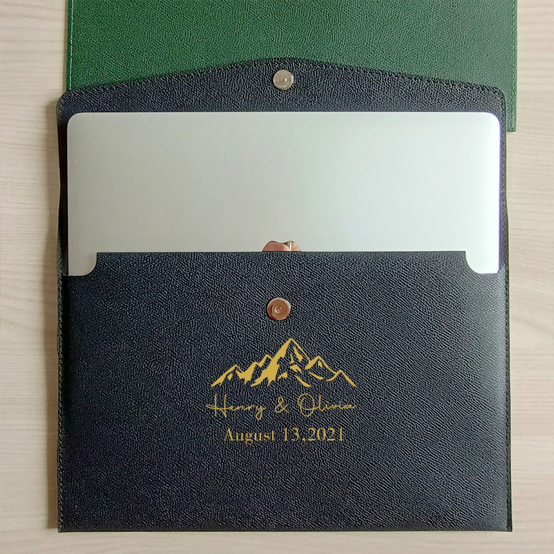 Personalized Monogram Leather File Folder for Unique & Love | JNSBag56